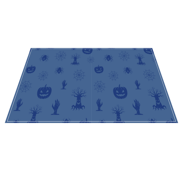 Halloween placemats for spooky themed decor - TenStickers