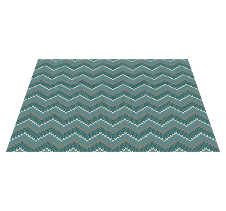 Textured placemats with wavy pattern design - TenStickers