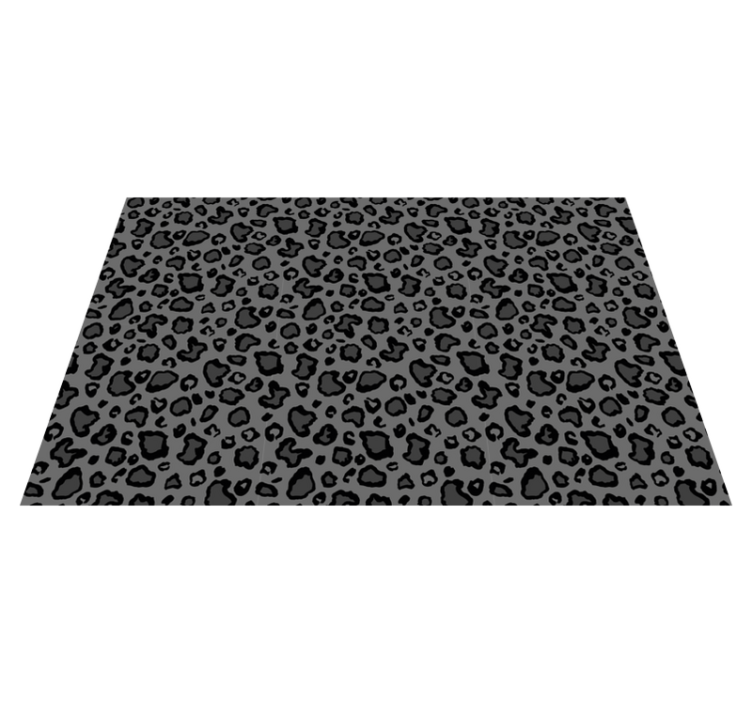 Textured placemats with leopard spot design - TenStickers