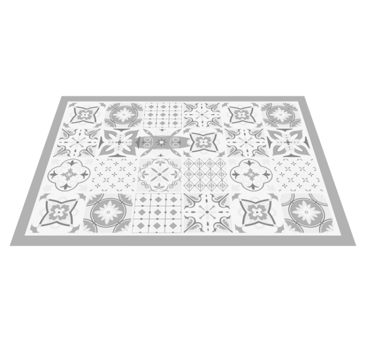 Textured placemats in elegant monochrome designs - TenStickers