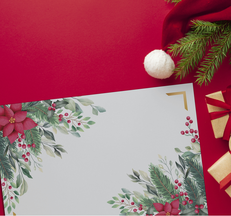 Christmas ornaments Christmas placemats - TenStickers