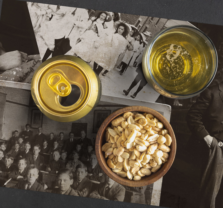 Old pictures original placemats - TenStickers