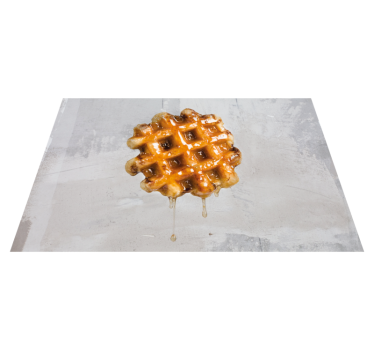 Original placemats golden syrup waffle design - TenStickers