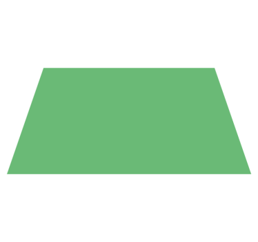 Modern placemats sleek green platter - TenStickers