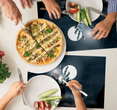living Dead rectangular placemats - TenStickers