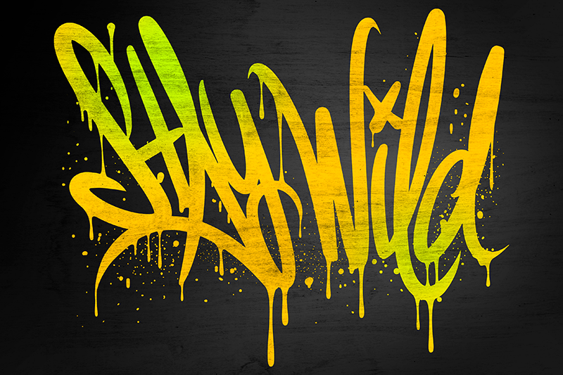 Stay wild Vinyl placemats - TenStickers