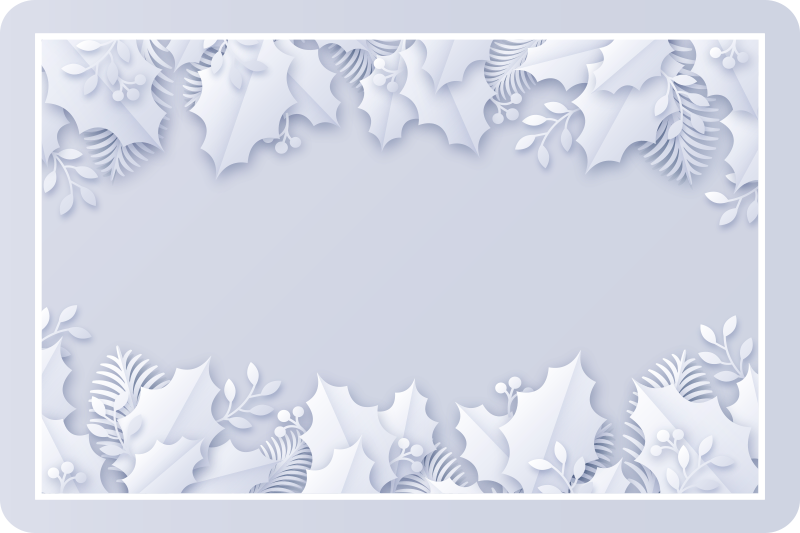 Christmas decoration placemats - TenStickers