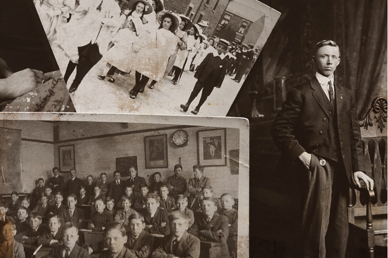 Old pictures original placemats - TenStickers