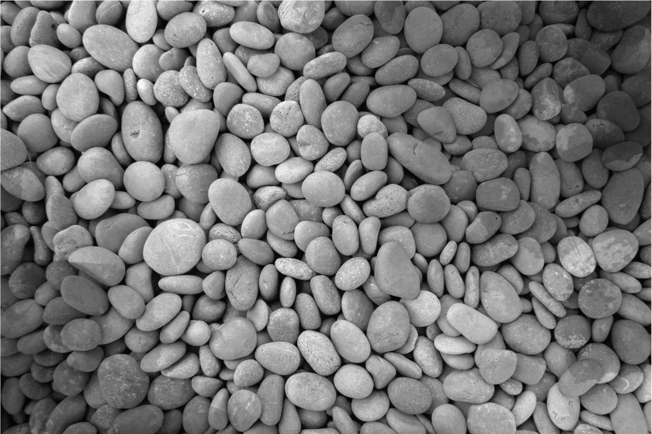 Textured placemats with smooth pebble surface - TenStickers