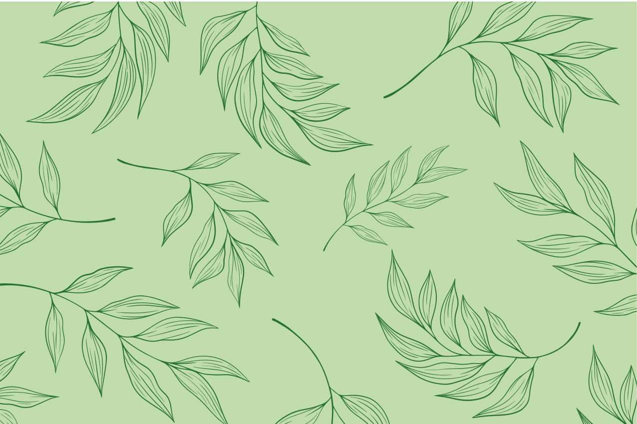 Textured placemats with elegant leaf patterns - TenStickers