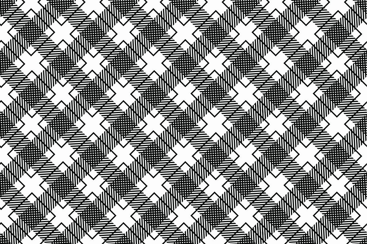 Textured placemats with geometric surface design - TenStickers