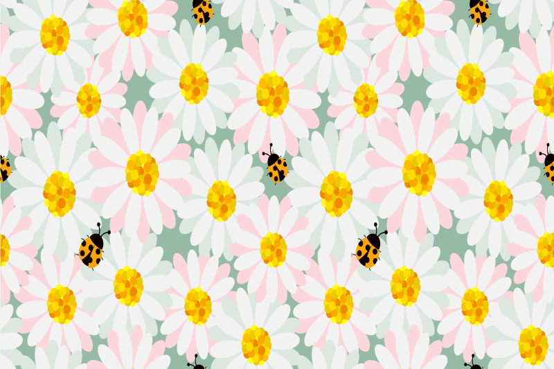 Original placemats with vibrant floral designs - TenStickers