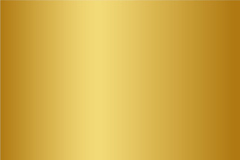 Modern placemats in golden gradient finish - TenStickers