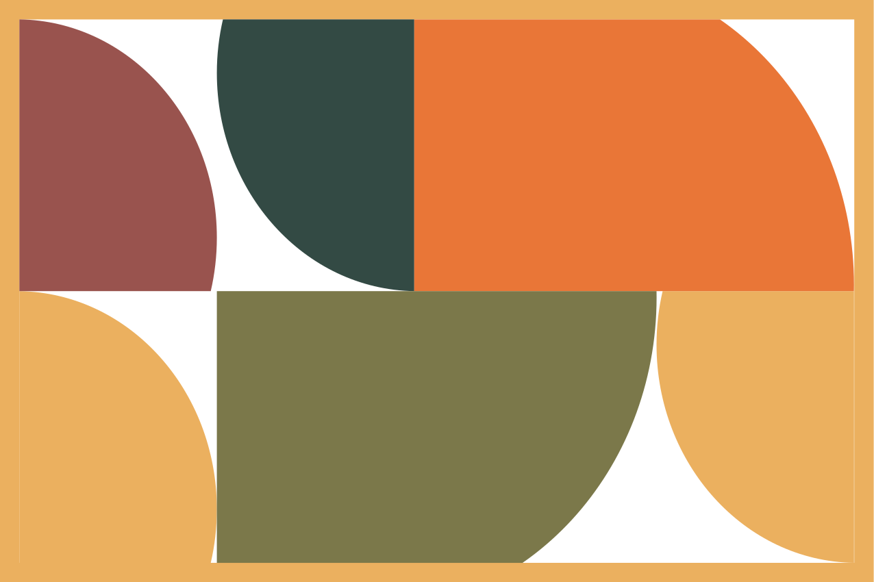 Modern placemats stylish geometric designs - TenStickers