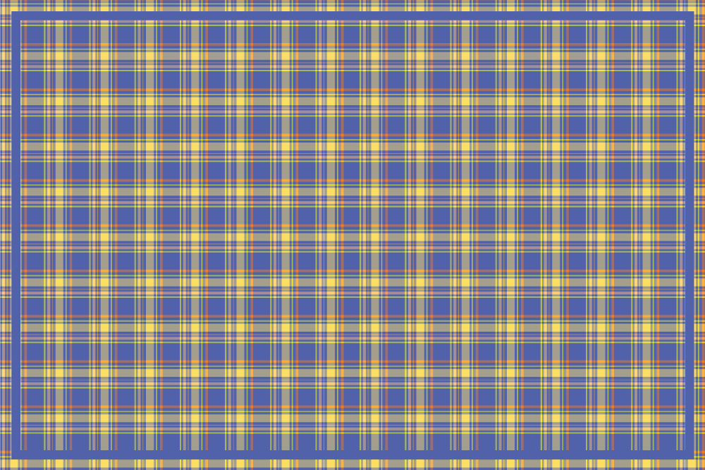 Plaid Pattern Surface textured placemats - TenStickers