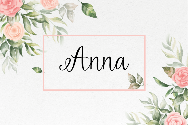 Personalised placemats floral customizable placemats - TenStickers