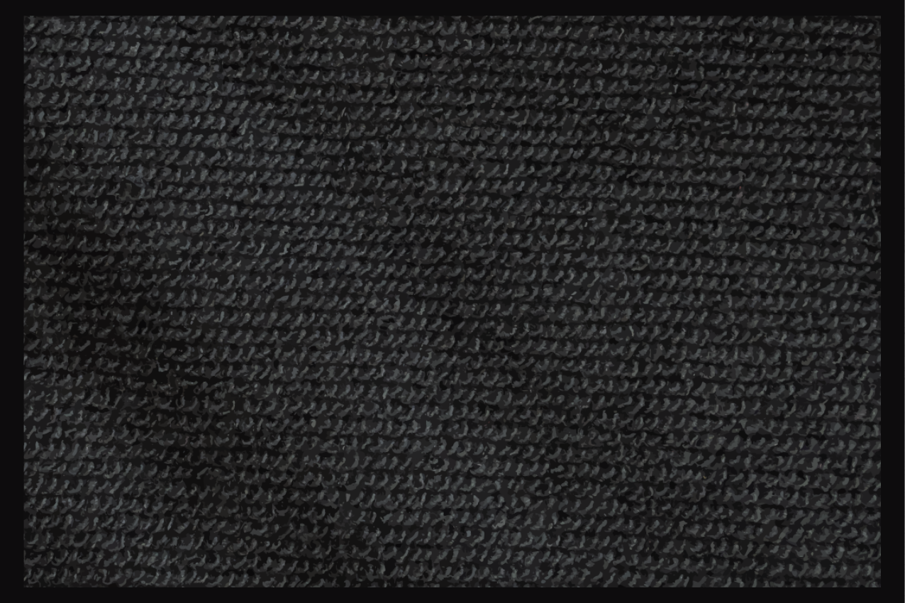 Textured placemat textured black surface - TenStickers