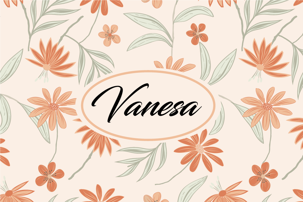 Personalised placemats custom botanical design - TenStickers