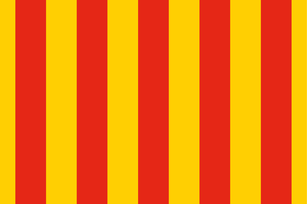 Original placemats bold striped design - TenStickers