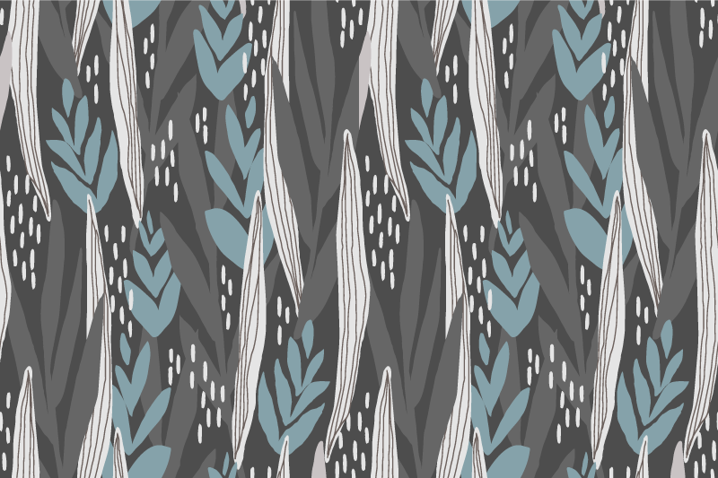 Textured placemat set inspired by leaf design - TenStickers