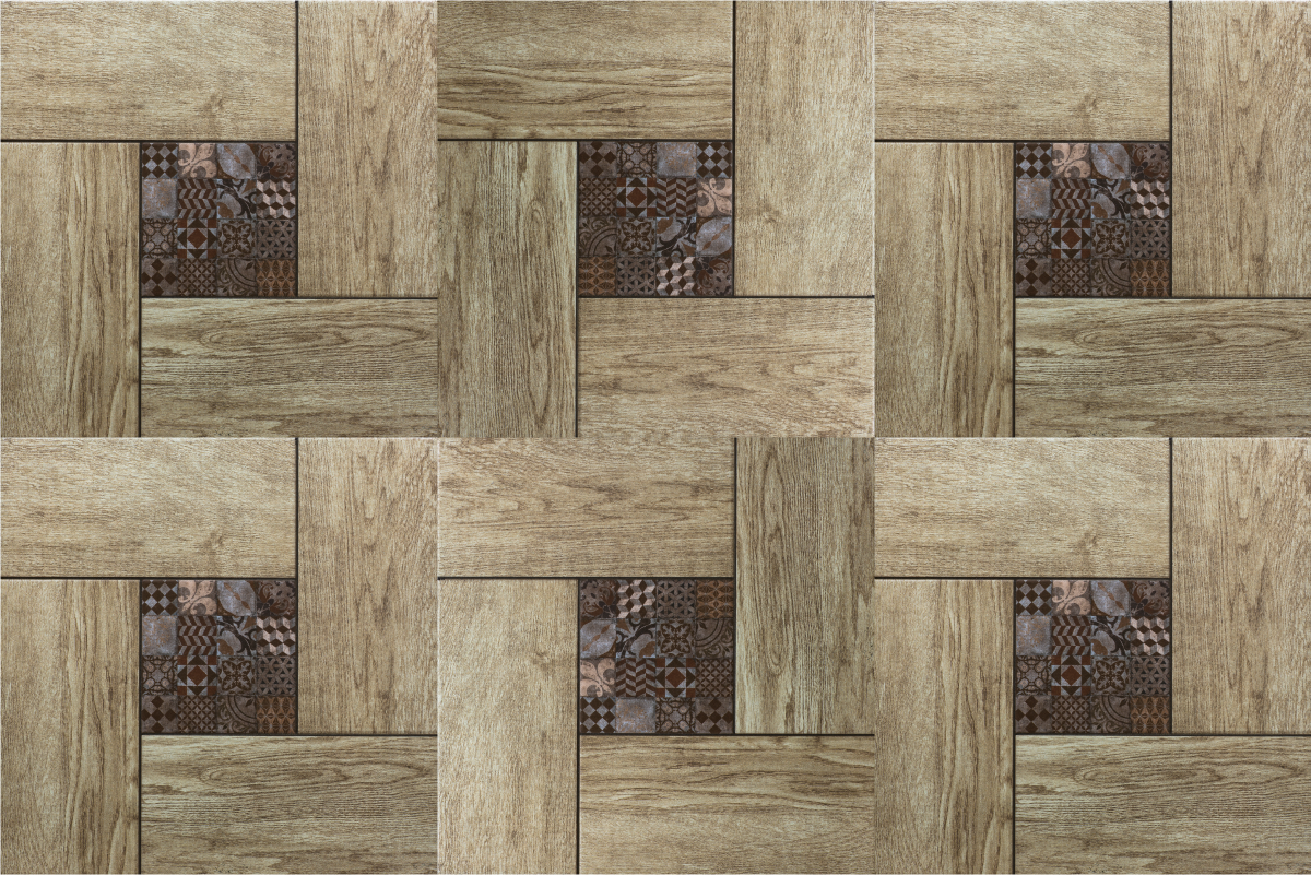 Textured placemats with wooden pattern design - TenStickers