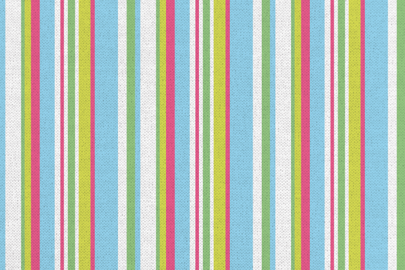 Textured placemats colorful striped design - TenStickers