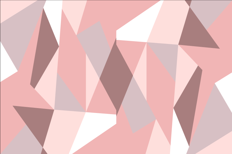 Geometric Shapes Background modern placemats - TenStickers