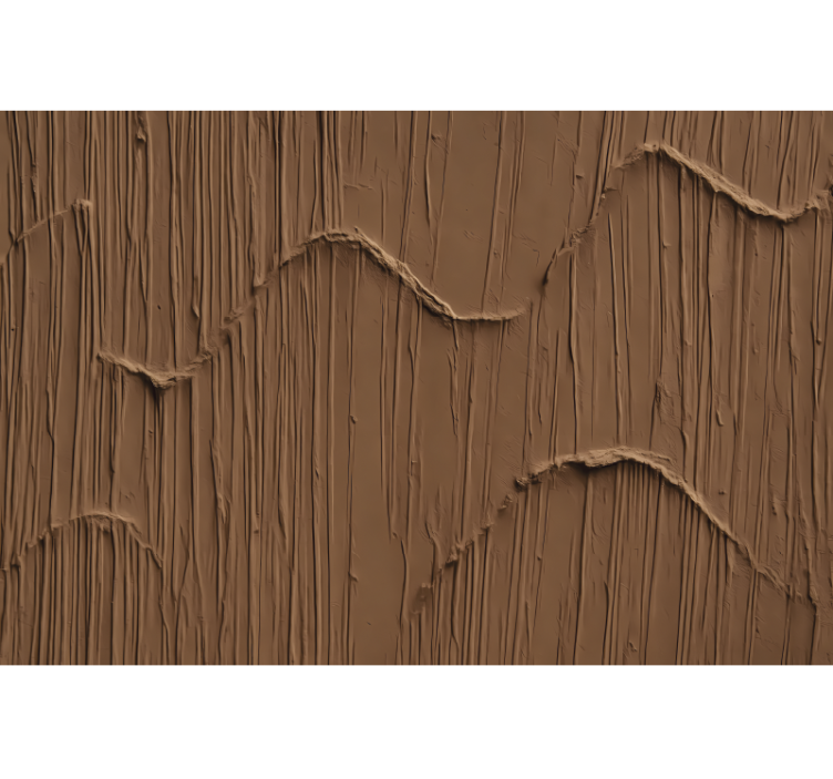 Abstract brown wallpaper wall mural bathroom - TenStickers