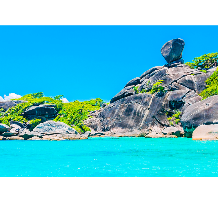 Lake in Phuket lake Wall Mural - TenStickers