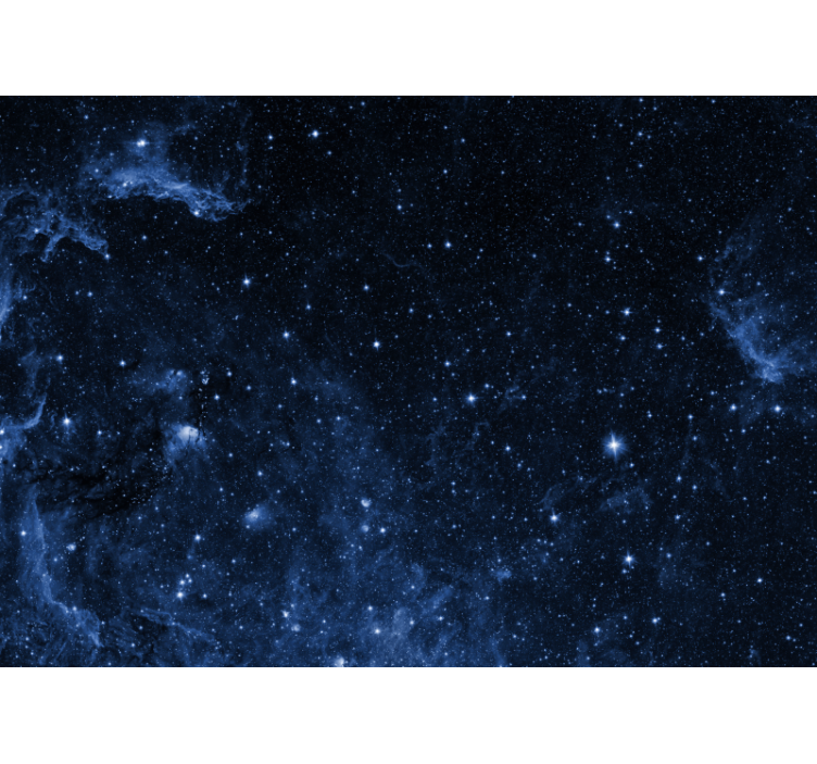 Galaxy bedroom with constellations Wall Murals - TenStickers