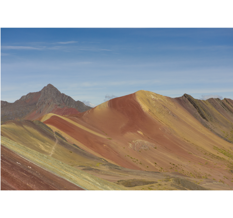 Wall mural mountain andean peaks grandeur - TenStickers