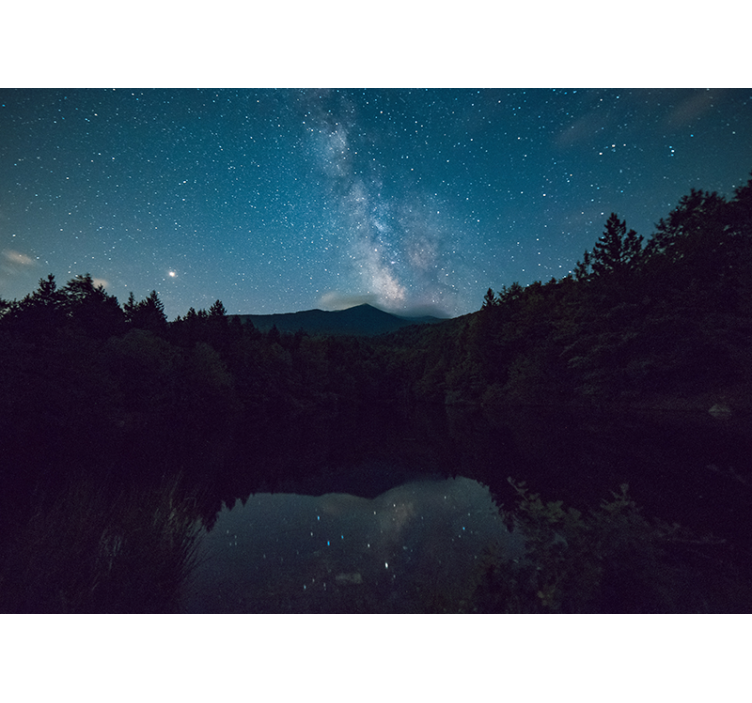 Wall mural nature astral nightscape - TenStickers
