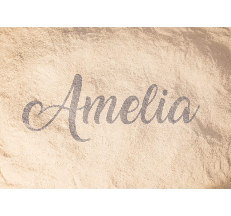Custom Name Creation quote wall mural - TenStickers