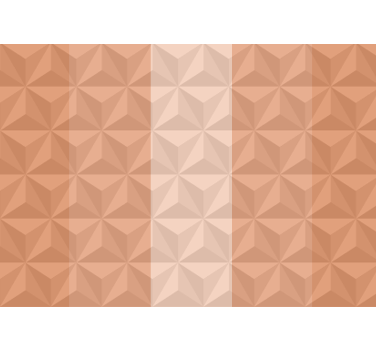 Texture wall mural geometric 3d design - TenStickers