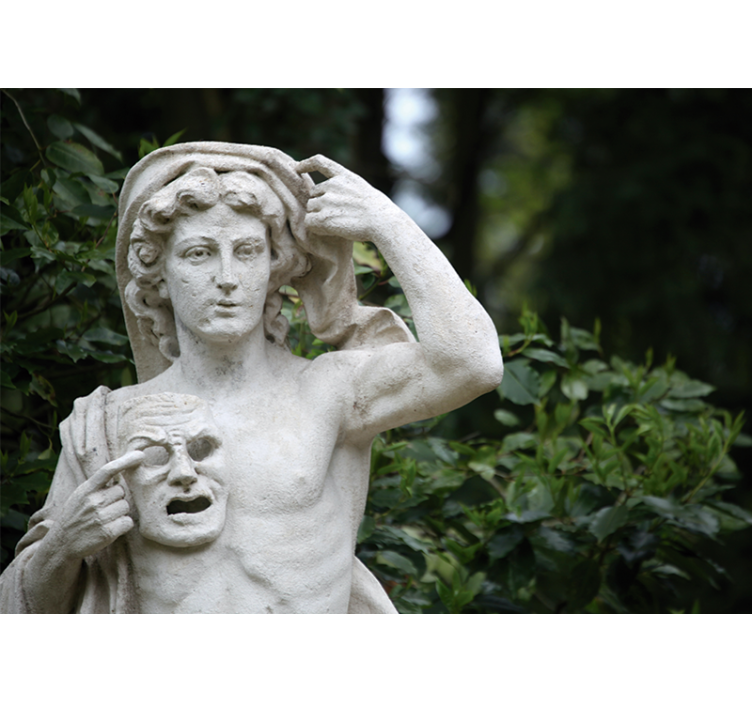 Greek statues aesthetic art Art Wall Mural - TenStickers