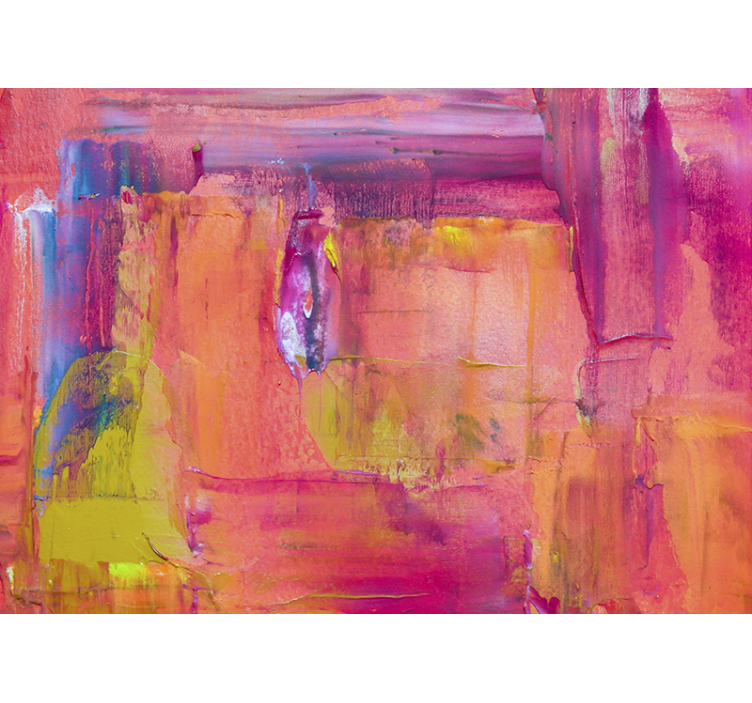 Abstract wall mural in lively color explosion - TenStickers