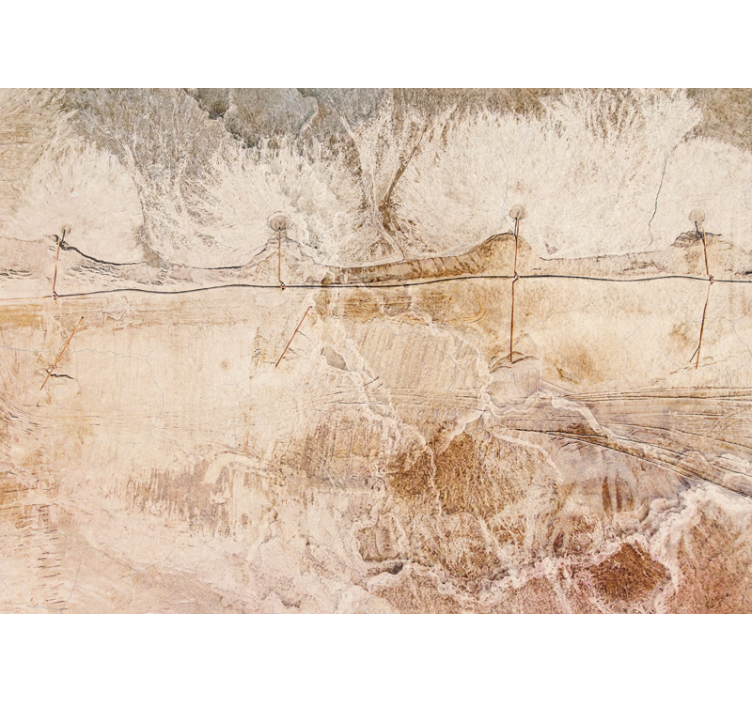 Natural textures earthy tones wall mural - TenStickers