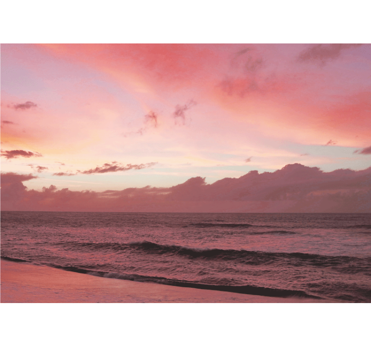 Wall mural nature tranquil sea view - TenStickers