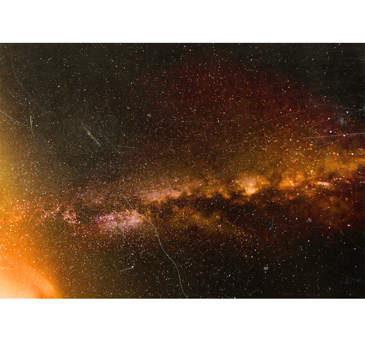 Space wall mural cosmic galaxy splendor - TenStickers