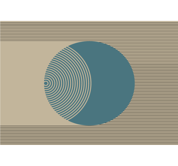 Geometric colors of earth Abstract Wall Murals - TenStickers