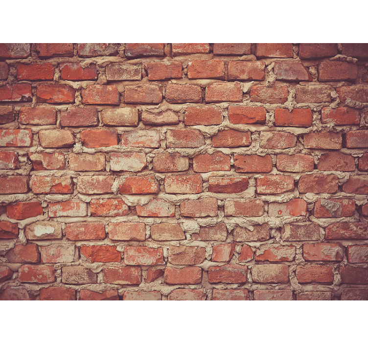 Raw style old  design brick wall mural - TenStickers