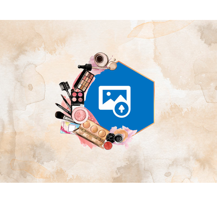 Fashionable Beauty Essentials quote wall mural - TenStickers