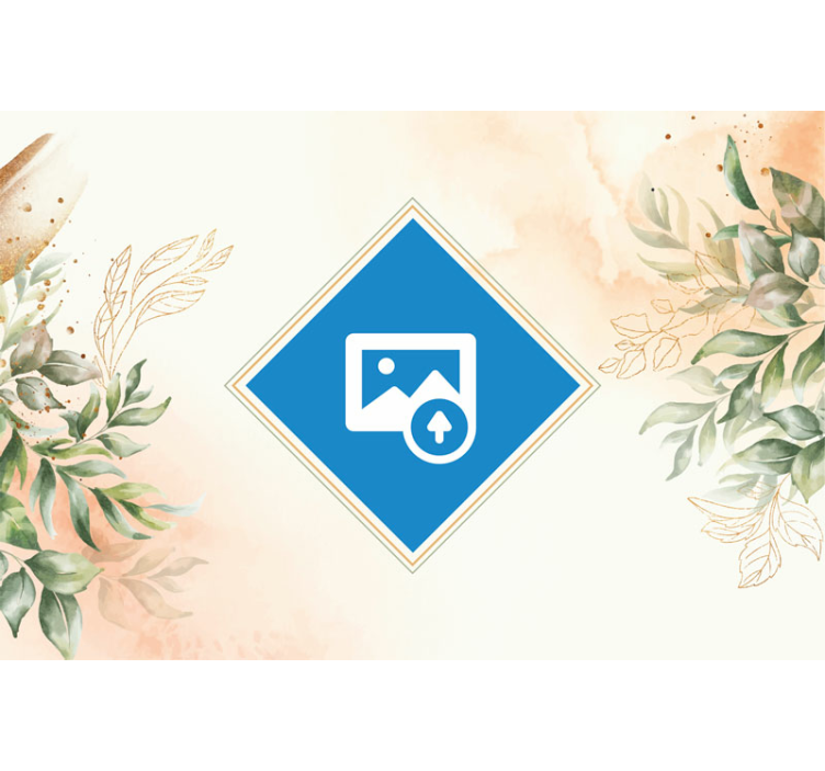 People wall mural sunflower hat woman - TenStickers