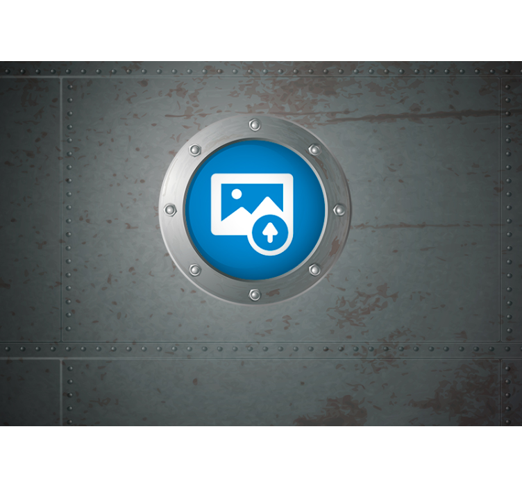 Submarine effect customisable photo wall mural - TenStickers