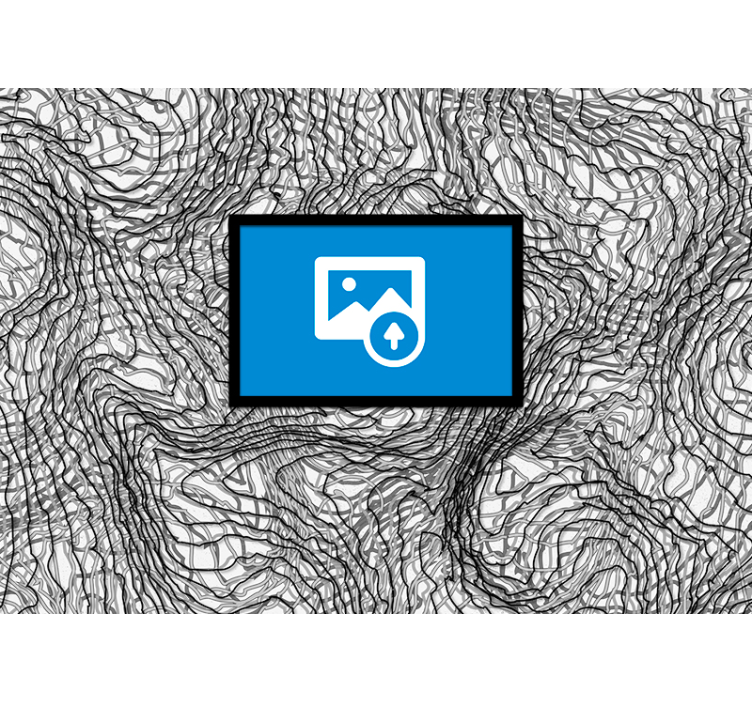 Messes with customizable photo lily wall mural - TenStickers