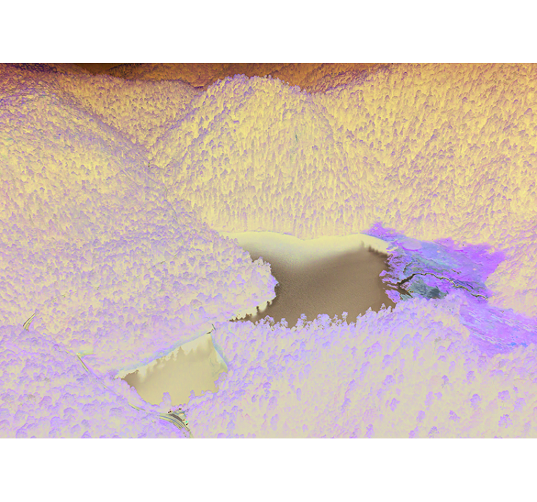 Lagoon landscape Zempoala nature wall mural - TenStickers