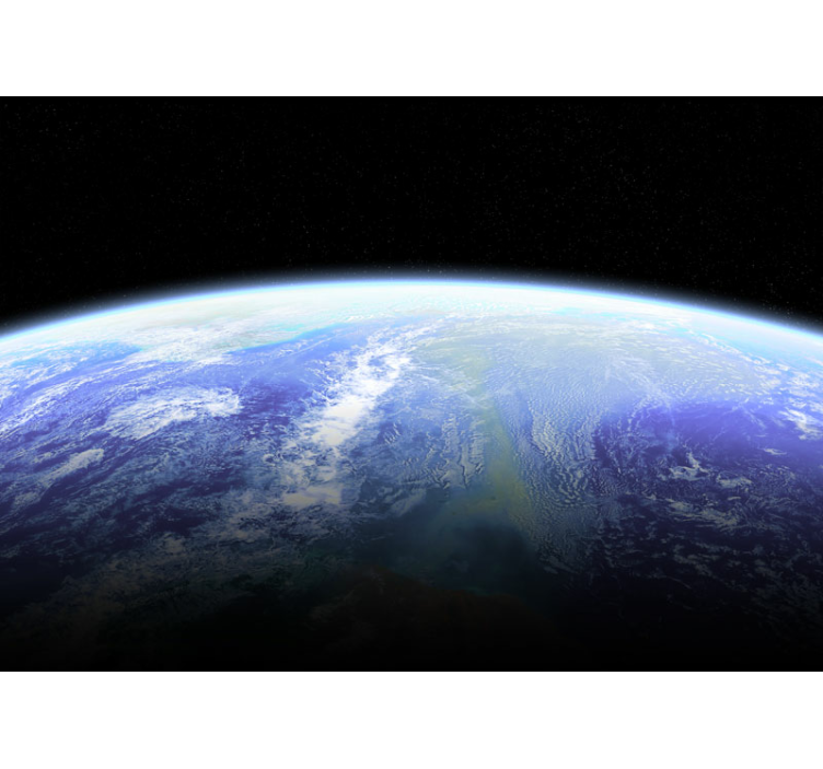 Earth from Above space wall mural - TenStickers