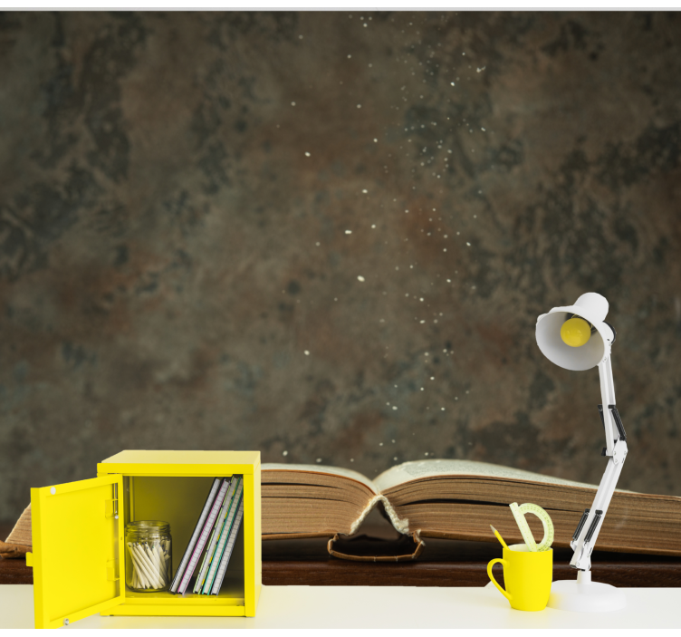 Art wall mural open book enchantment - TenStickers