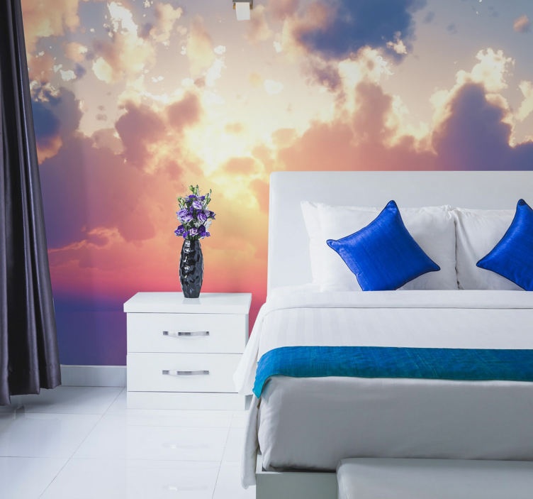 beautiful clouds  Sky Wall Mural - TenStickers