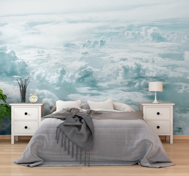 Clouds and ice relaxing Wall Murals - TenStickers